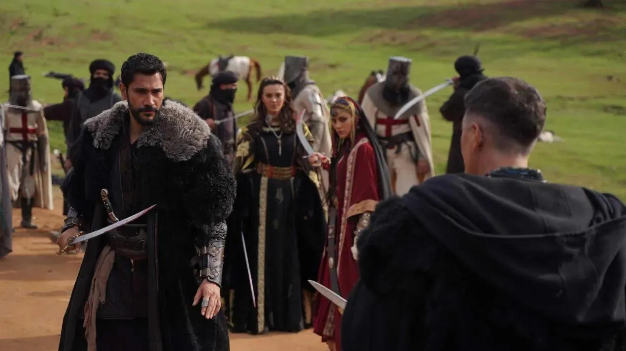 مسلسل صلاح الدين الايوبي الحلقة 64 الرابعة والستون مدبلجة HD